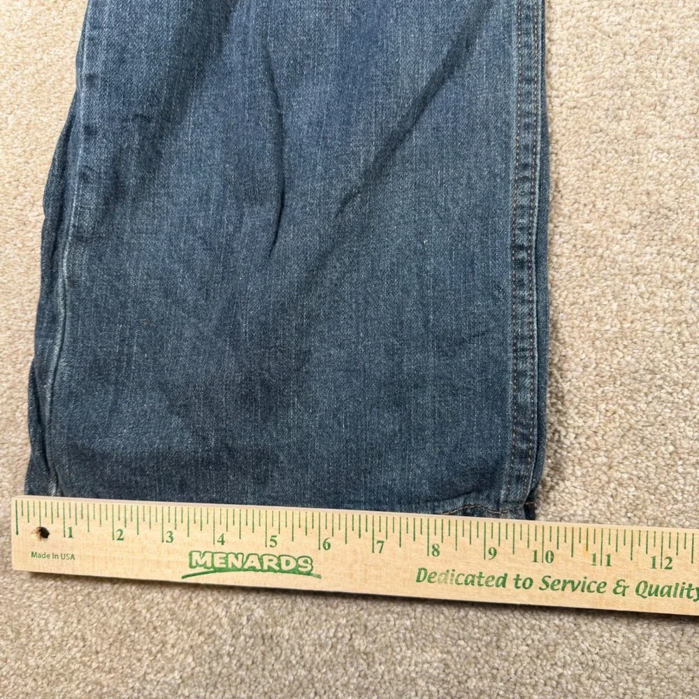 Levi's 569 Loose‎ Straight Jeans Mens 40x32 (FITS 40x31) Blue Denim Relaxed Fit